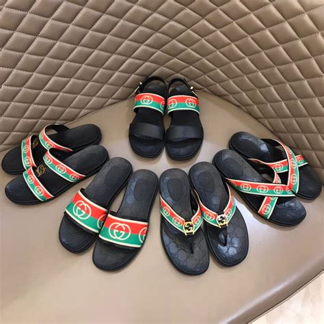 dép gucci nam đế cao|gucci dep.